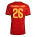 Belgien Matias Fernandez-Pardo #26 Hemma matchtröja VM 2026 Kortärmad Billigt